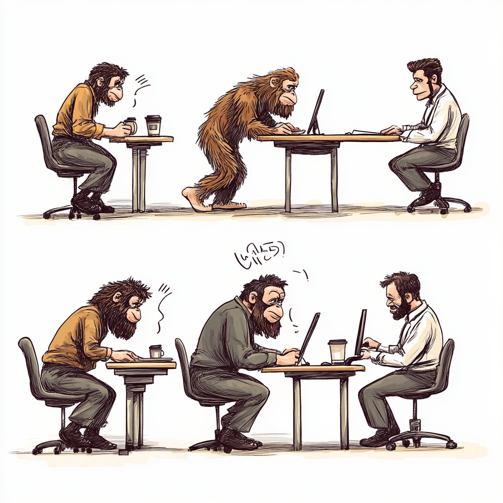 From Monkey to Man: A Modern Work Dilemma