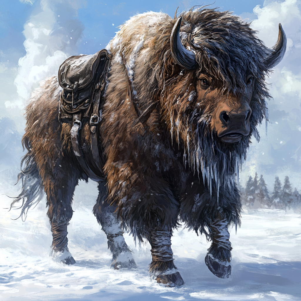 Furry Horsebison: The Half Bison, Half Horse Beast