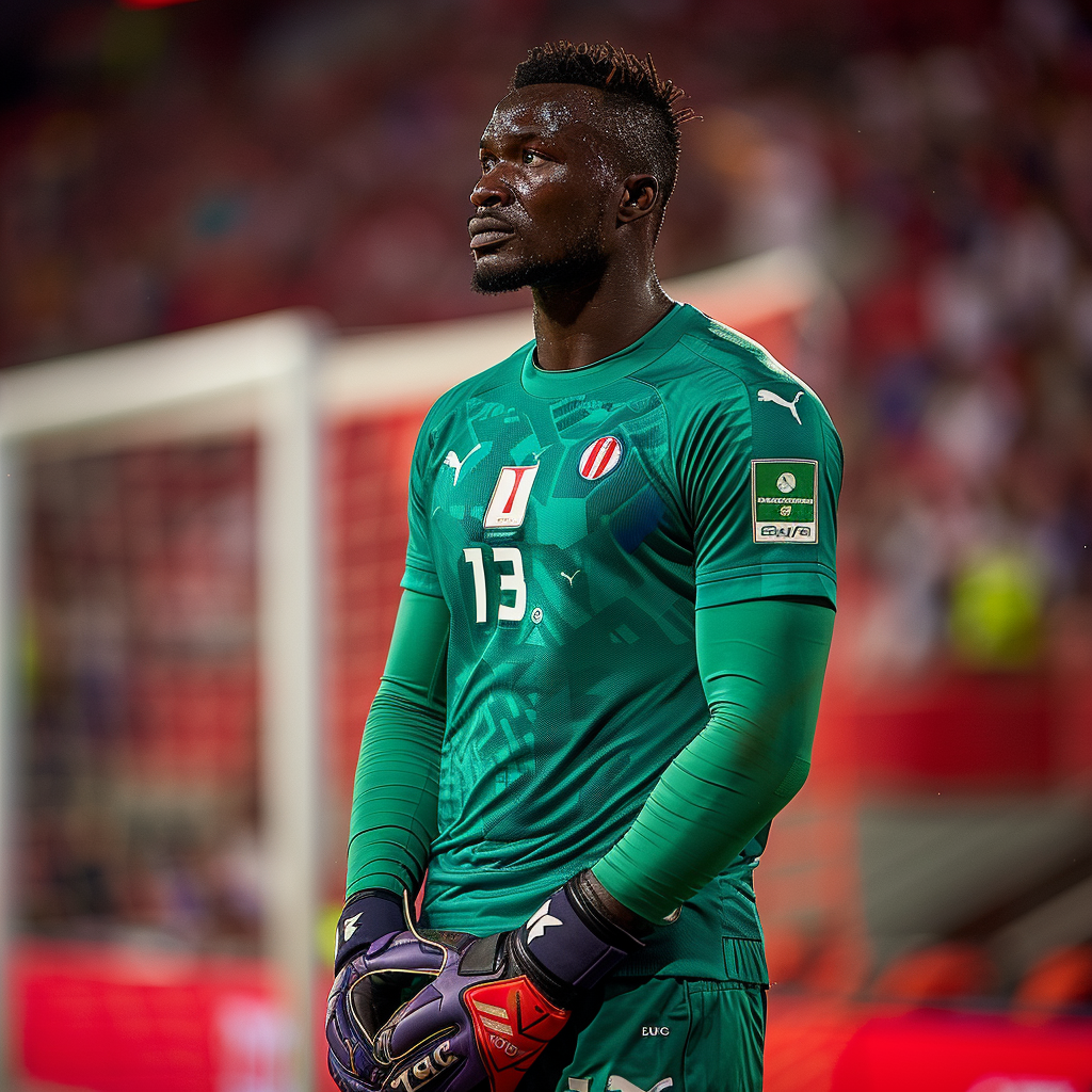 Goalkeeper Efe Odita ready in Fiorentina uniform.