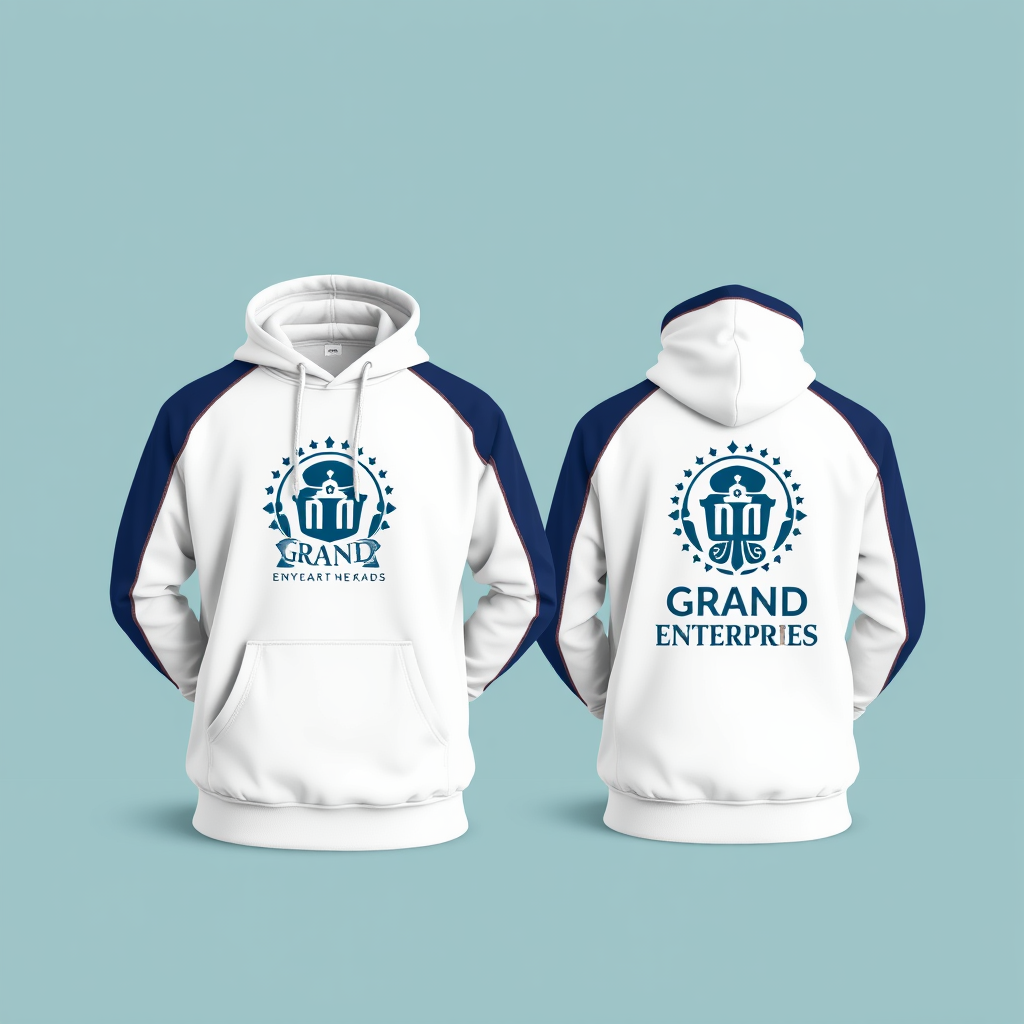 Grand Enterprises Hoodies Mockups Front and Back