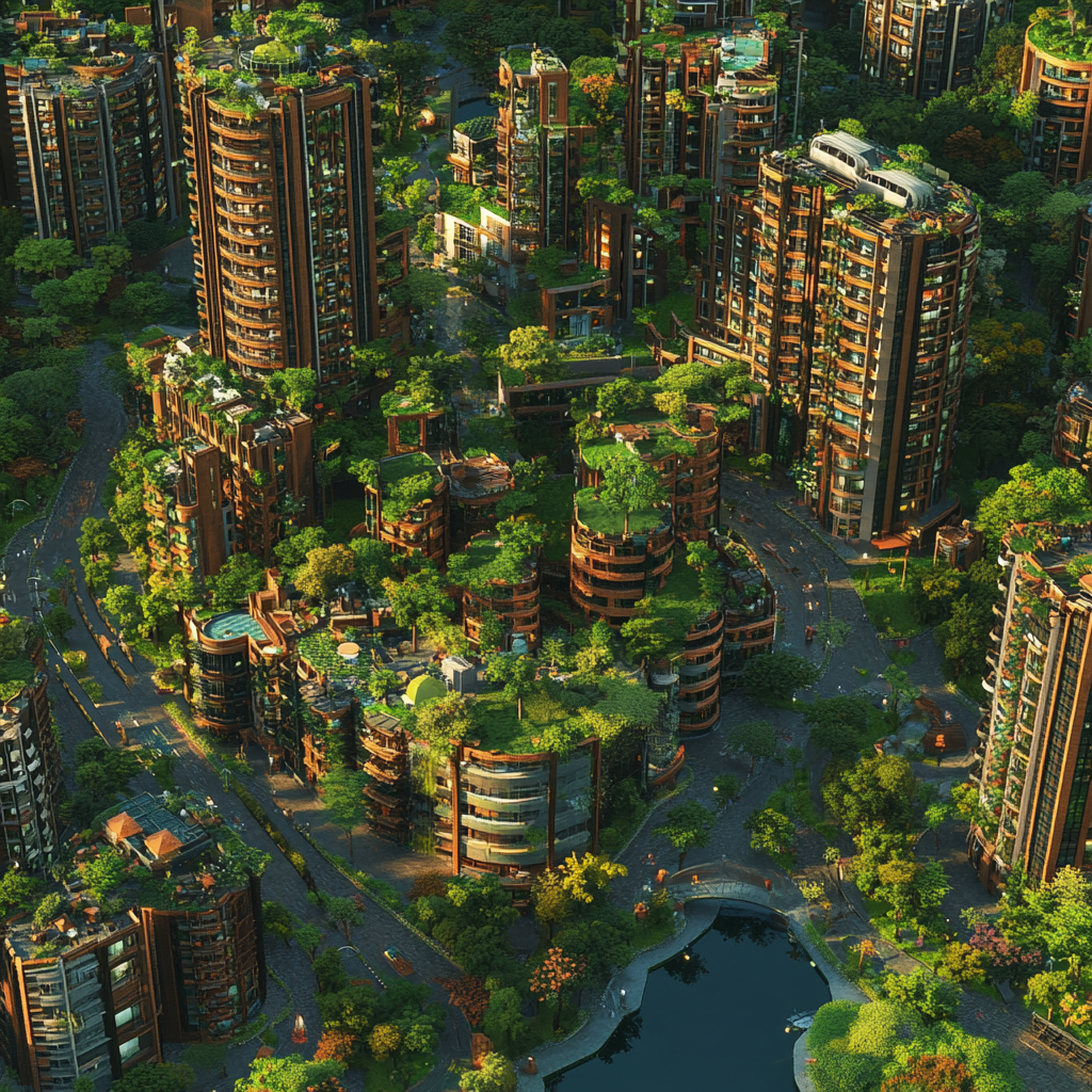 Green city built for people with environment in mind