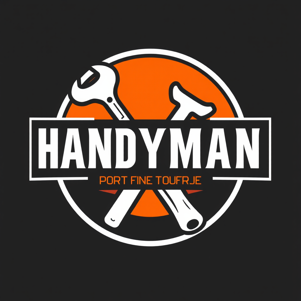 Handyman Logo Design Tools Sample AI Image