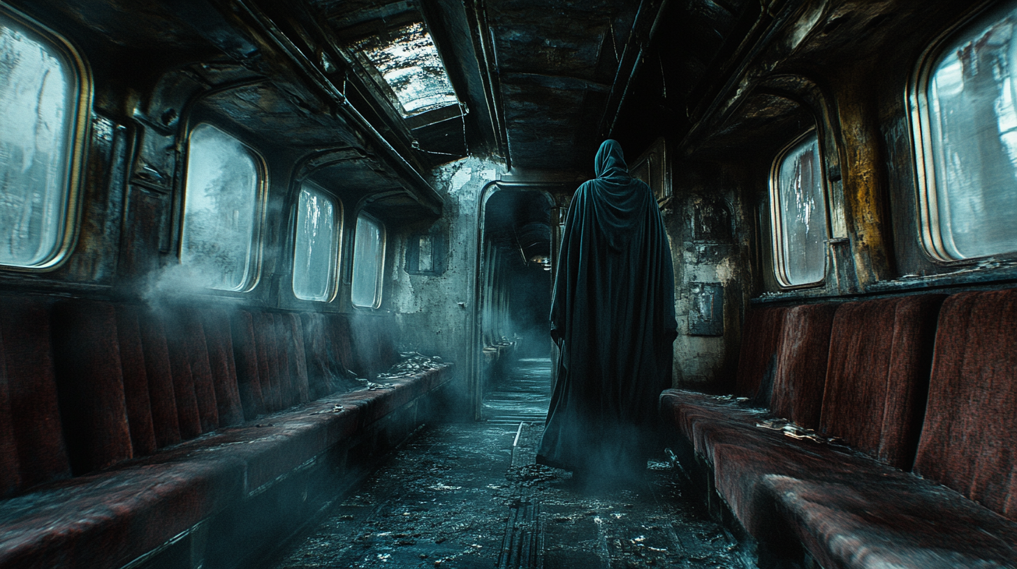 Harry Potter Meets Scary Dementor on Hogwarts Express