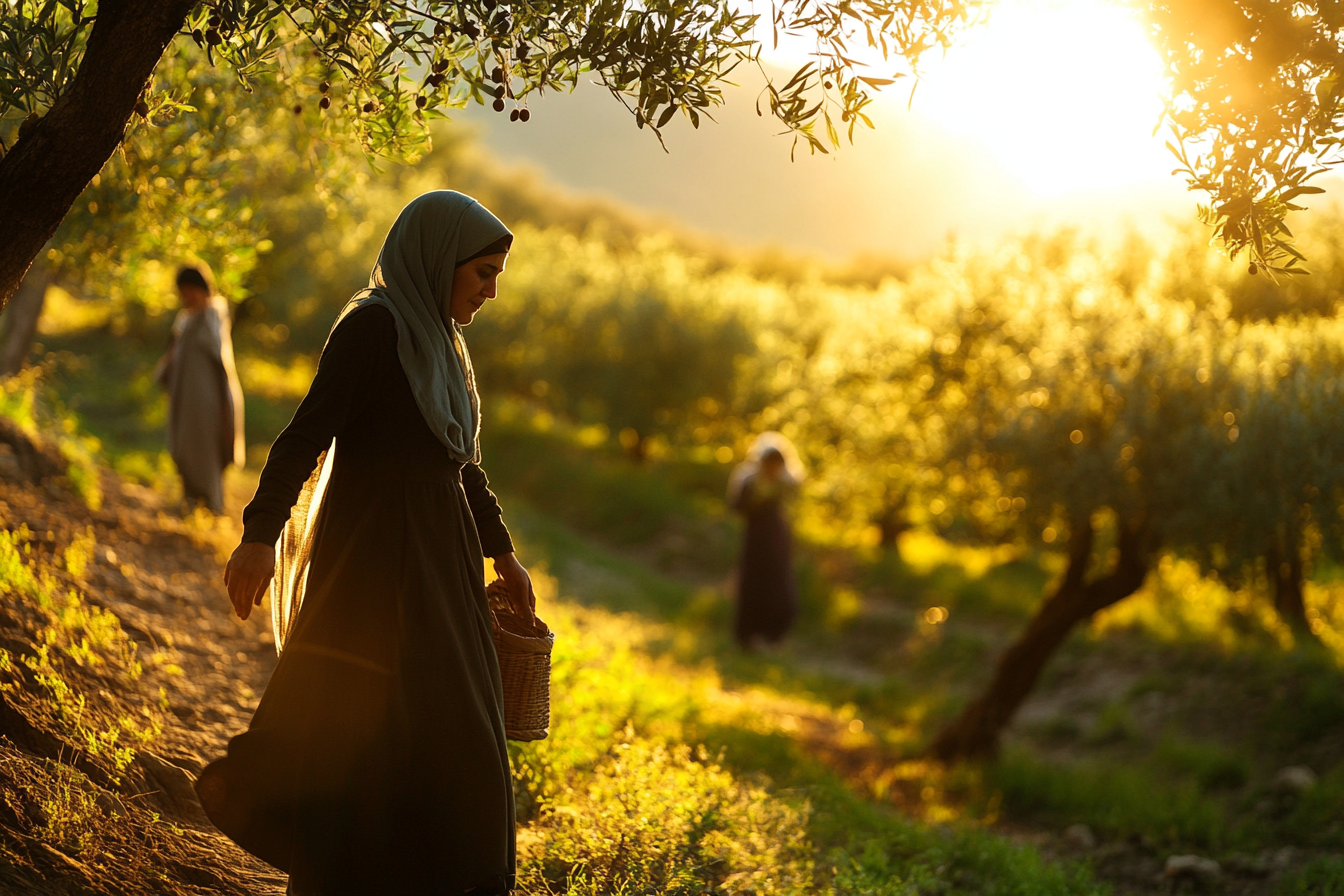 Harvesting Olives in Northern Iran