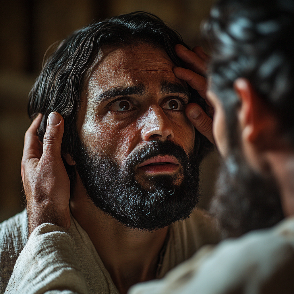 Healing moment in Gospel as Jesus heals deaf man