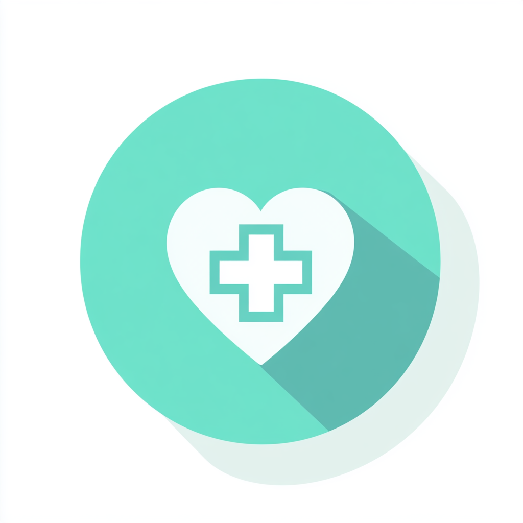 Health Symbol: Simple, Trustworthy Icon for Digital Interfaces