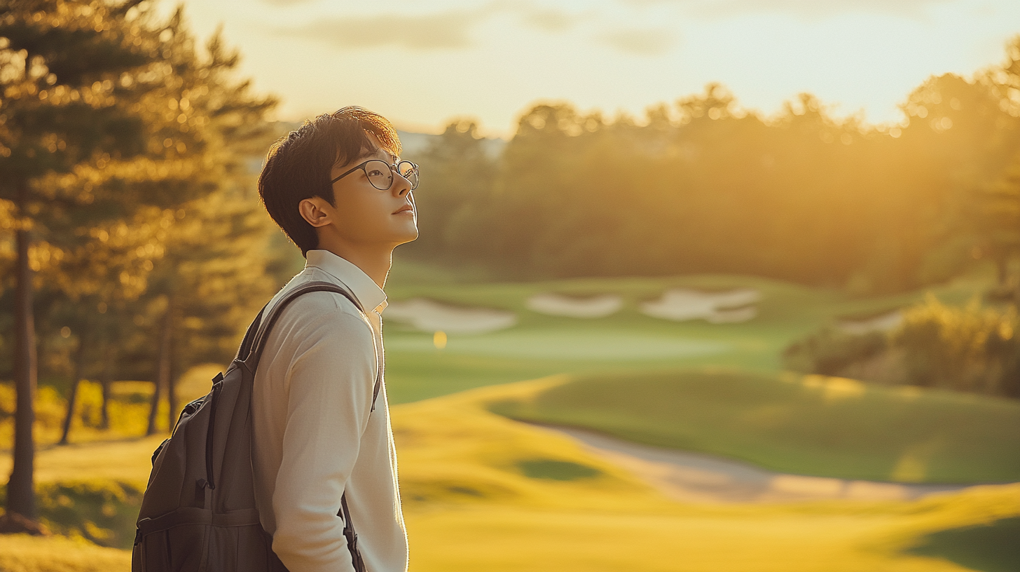 Hesitant Korean Golfer Contemplating High Costs 