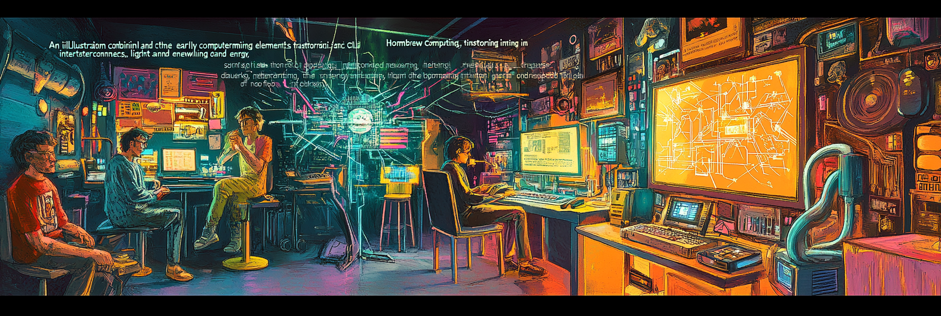 Homebrew club in garage transforms into futuristic network