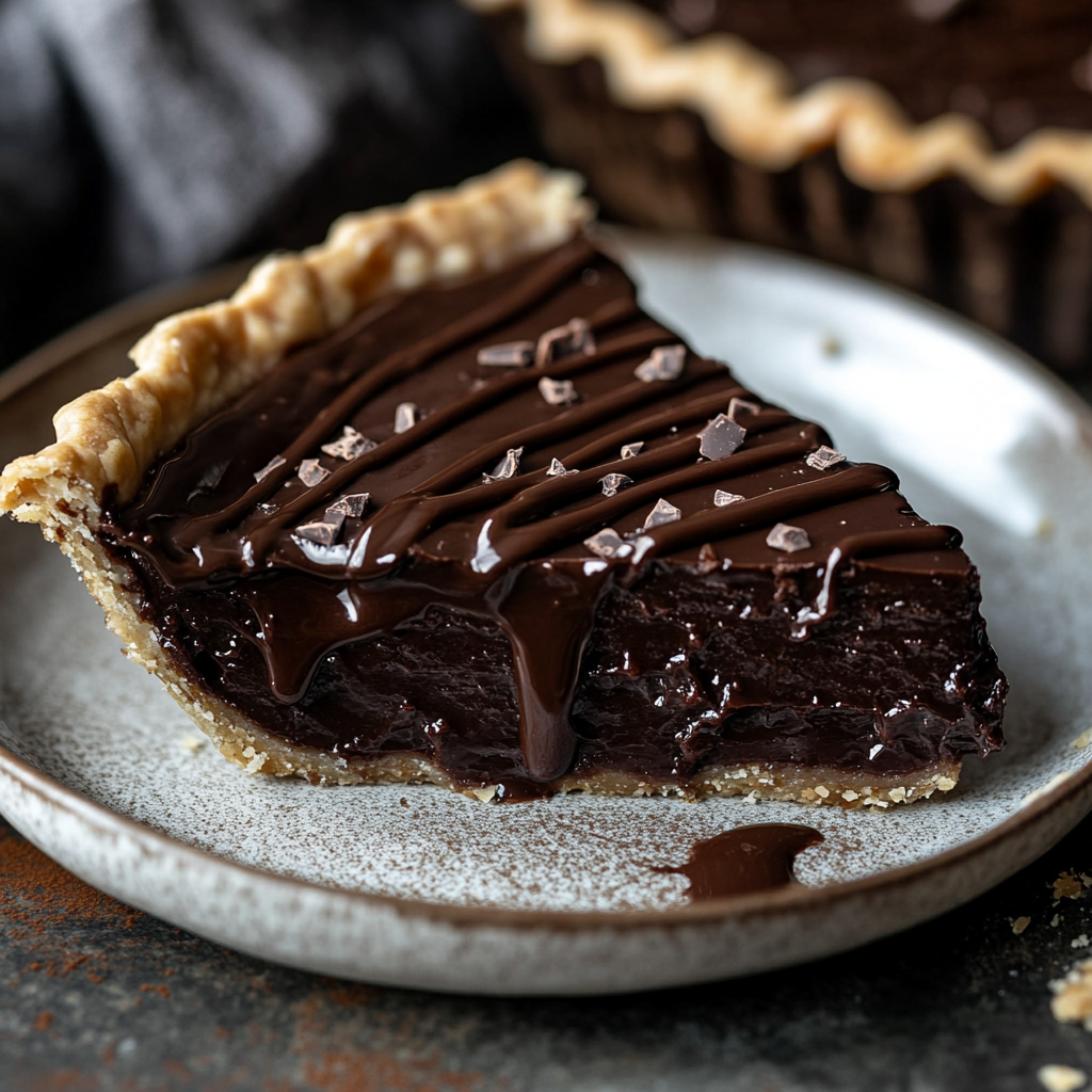 Hot Fudge Pie: Rich Chocolate Slice Recipe