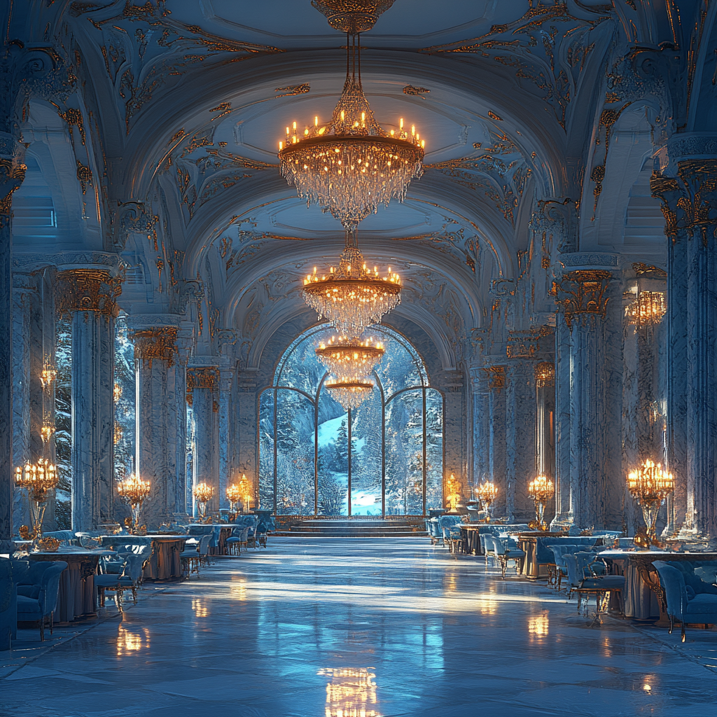 Hyper-Realistic Sanctuary Hall for Meetings and Celebrations 