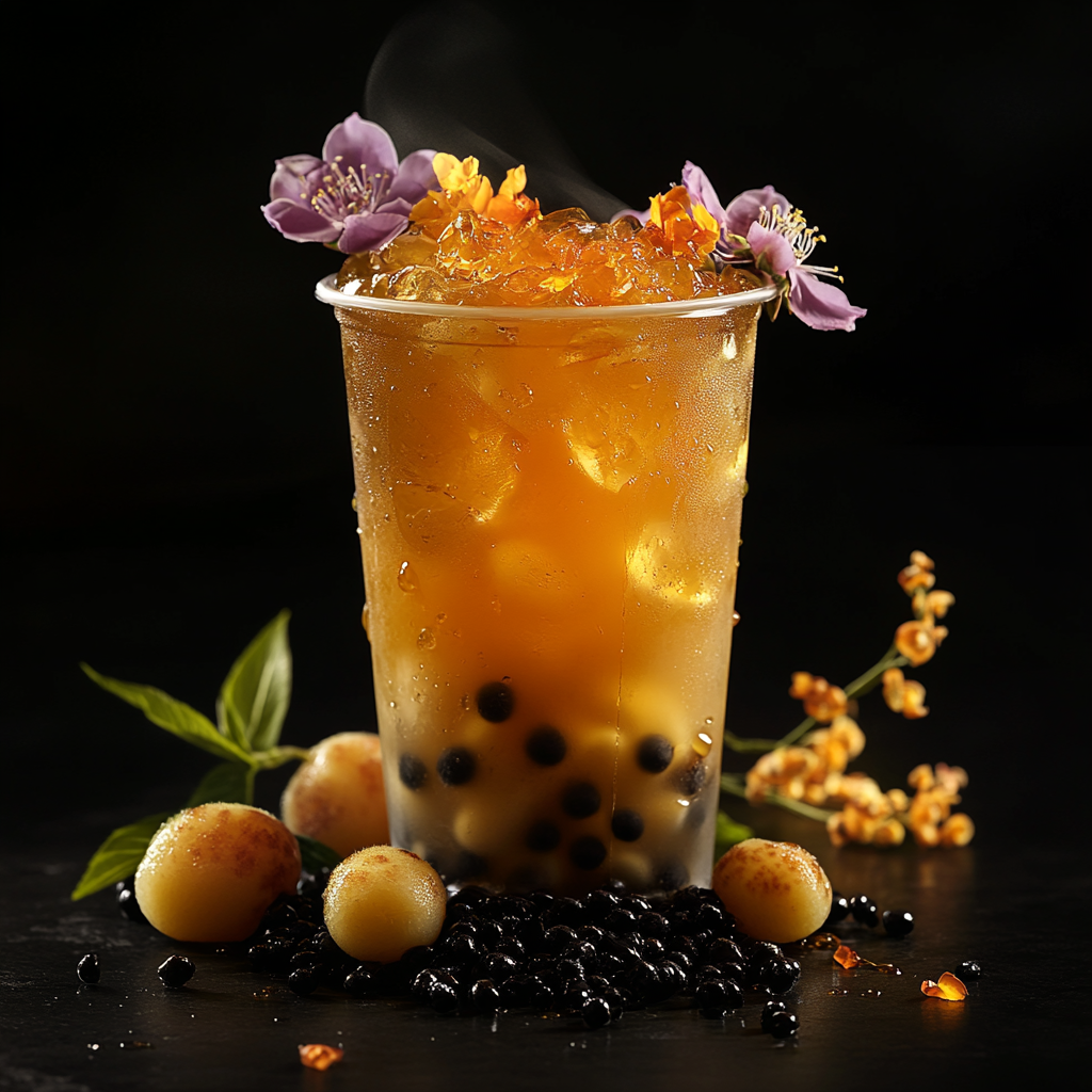 Hyper-realistic Iced Tea 16K Photo, Professional Food Photography