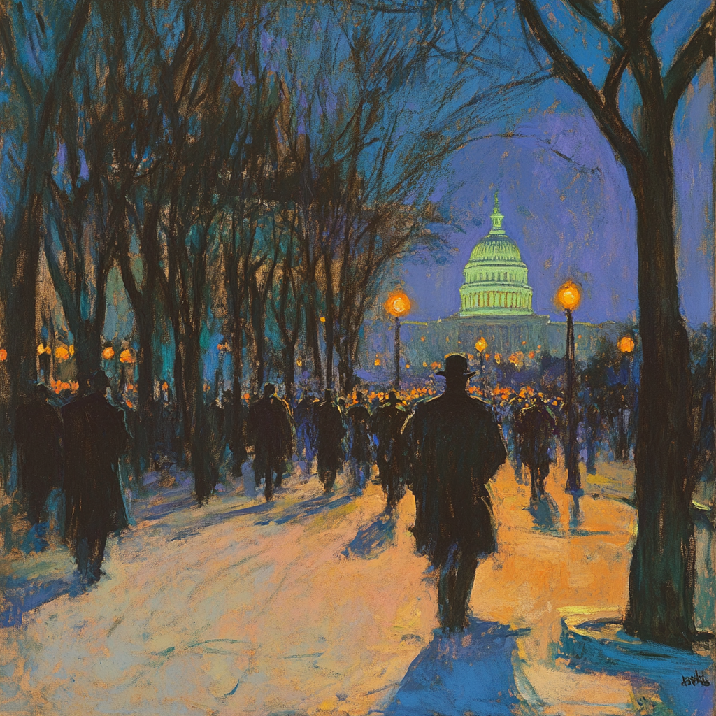 Impressionista pintura de Frank Weston Benson em Washington DC