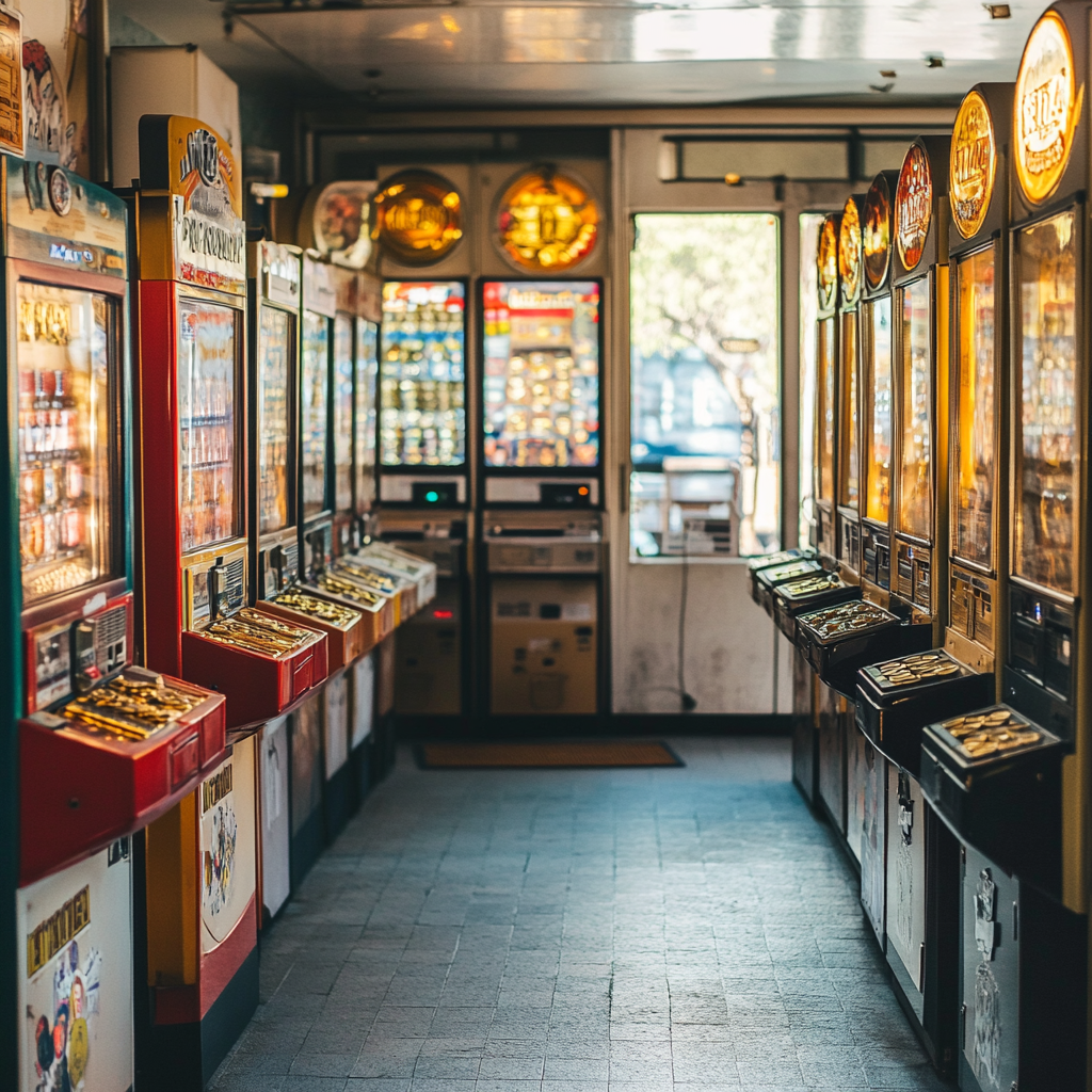 Inside Coin Store: Gold and Silver Vending Machines