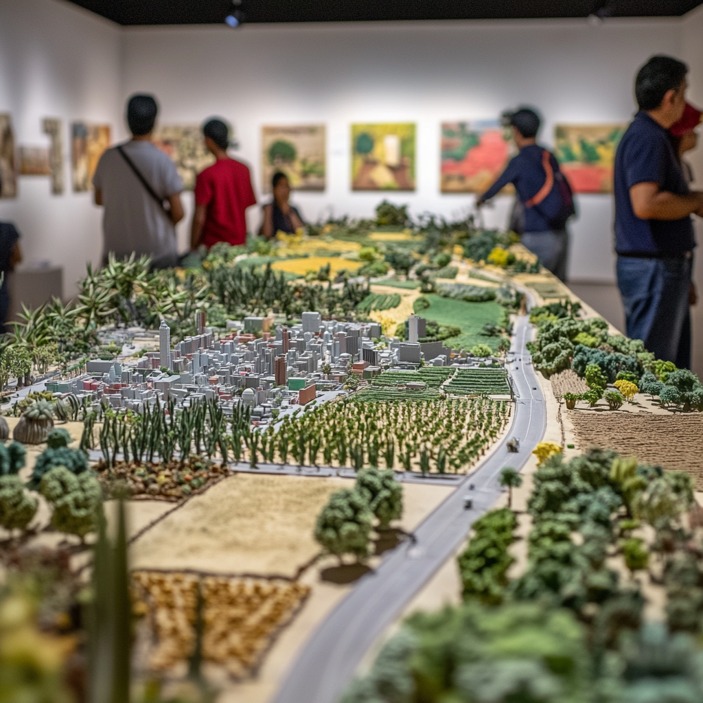 Interactive Exhibit: Morelia Miniature Tech City & Agriculture Land