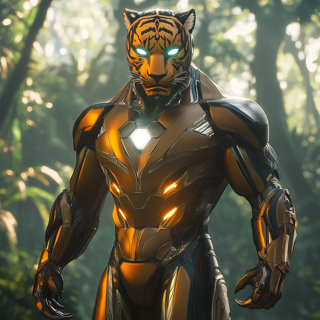 Iron Man Tiger: High-Tech Fusion Battle Ready