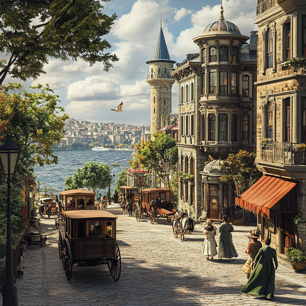 Istanbul in 1900s: Fascinating Historical City Scenes