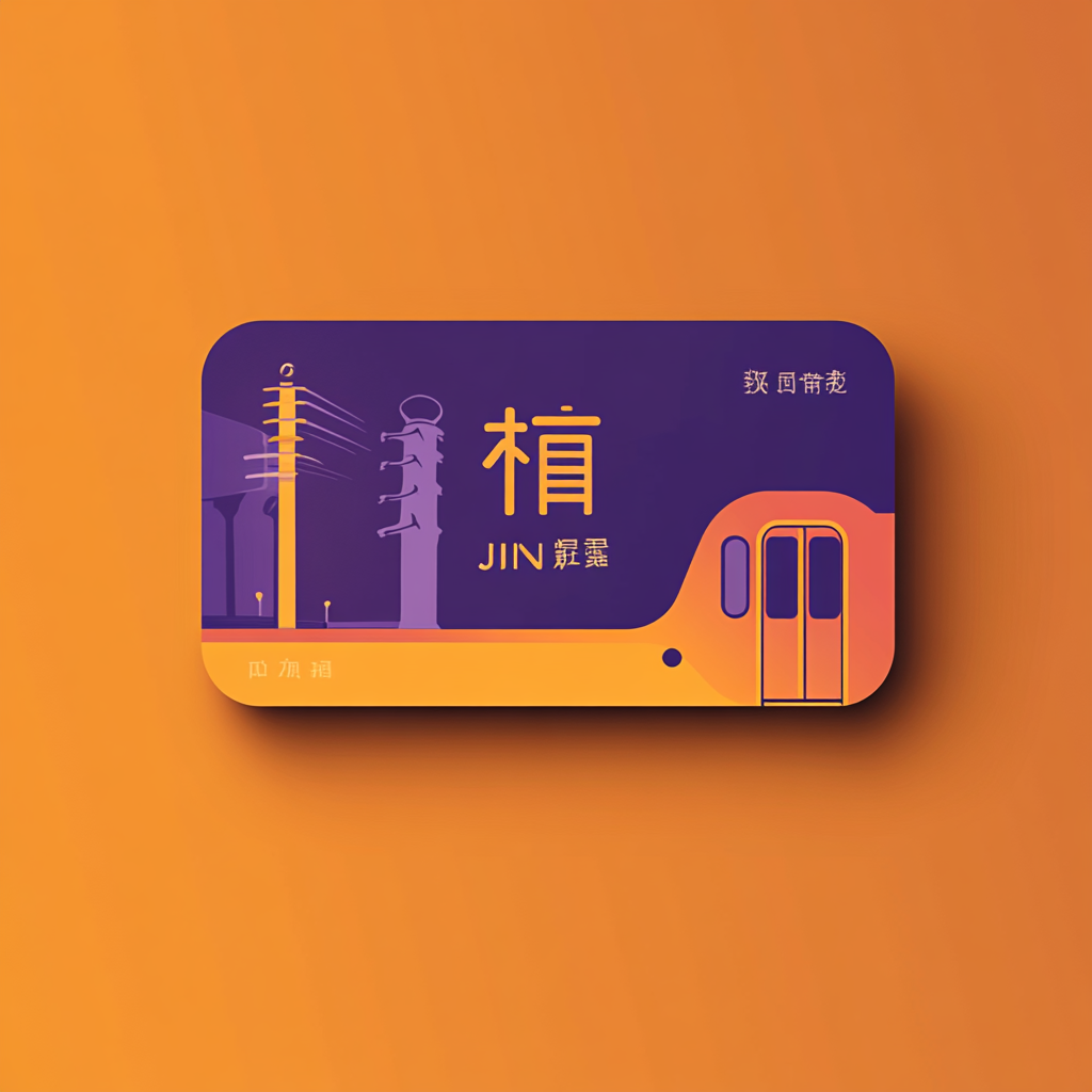 JIN KART: Public Transportation Card with Corporate Design 