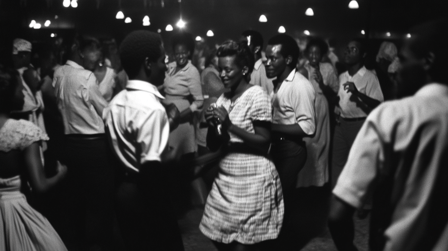 Jamaican dancehall in the 1960s with ska music