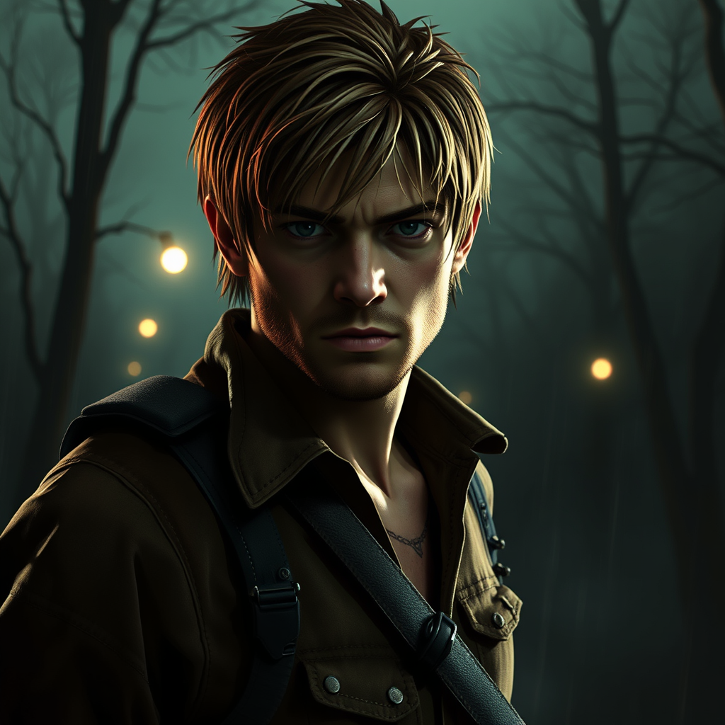 James from the Silent Hill 2 Game