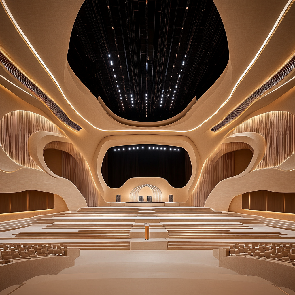 Jeddah Awards Ceremony Venue with Hijazi Architectural Elements