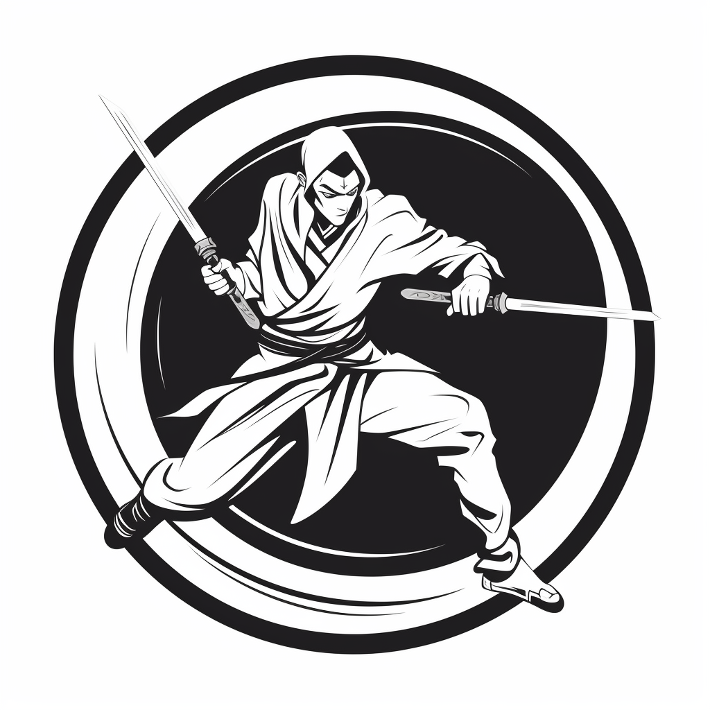 Monochrome icon of Jedi deflection ability