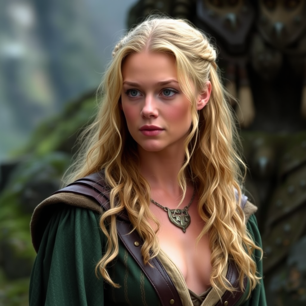 Jeri Ryan as a character in Lord of the Rings