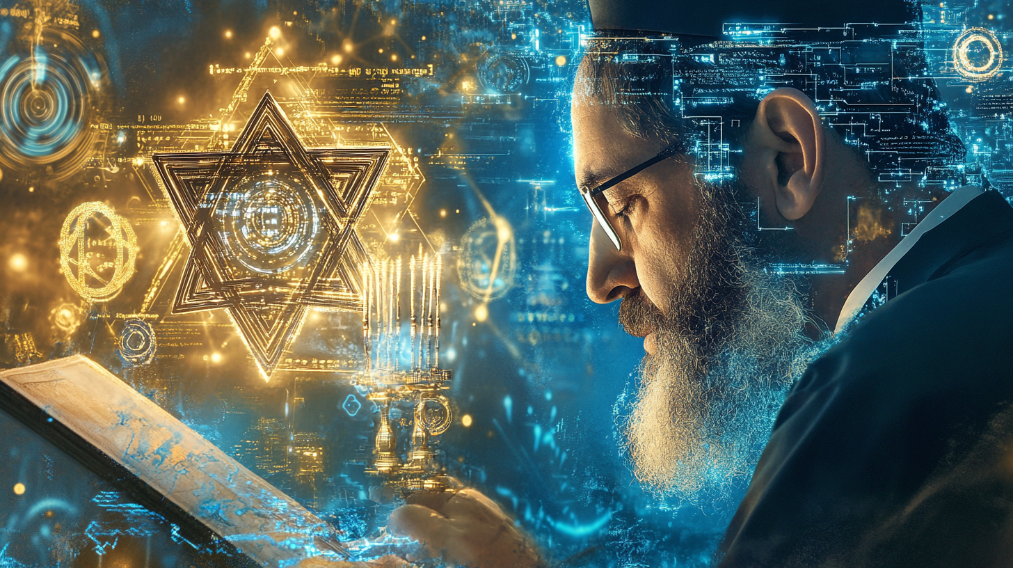 Jewish rabbi embraces faith and AI unity