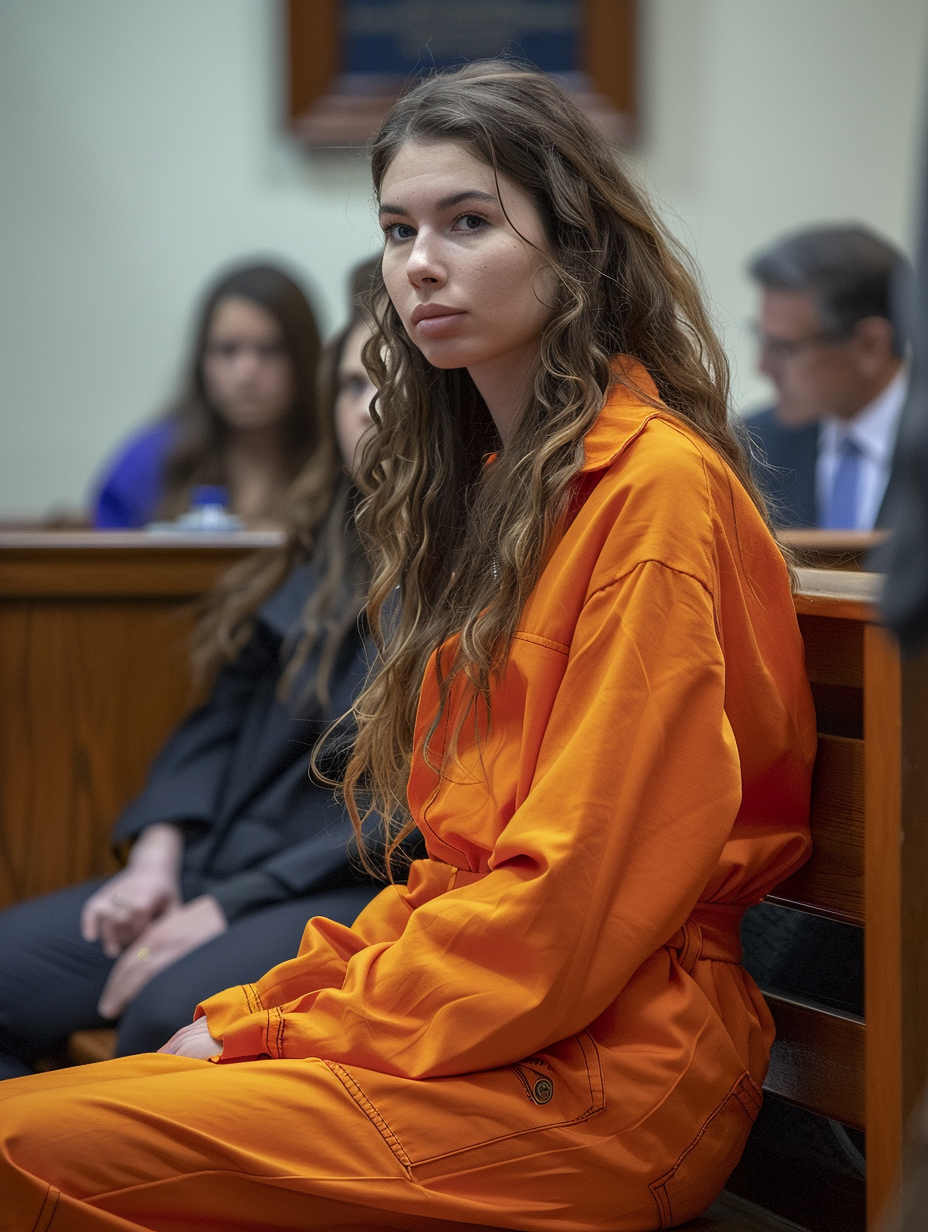 Joseph Mercola's Daughter Wearing Orange Prison Jumpsuit in Court