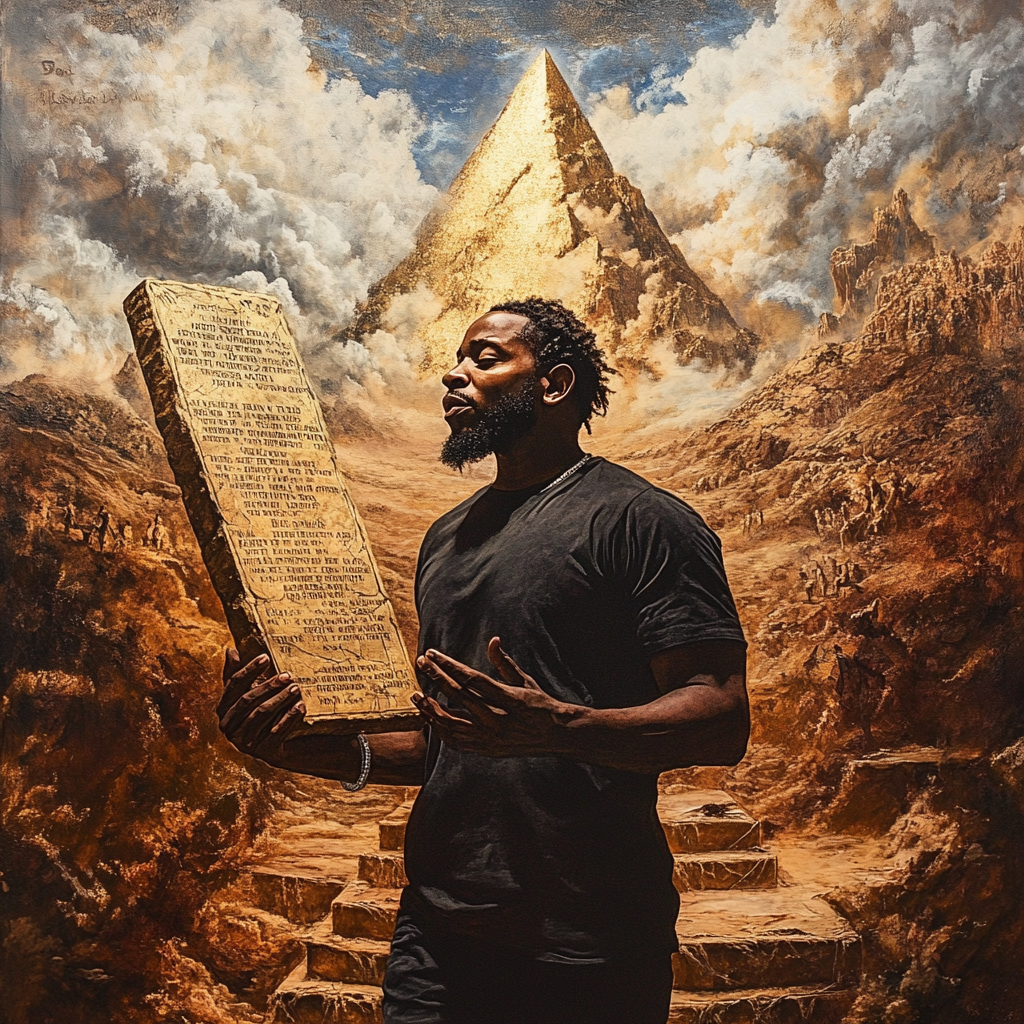 Kendrick Lamar Smashing Commandments, Rap Community Watches in Awe