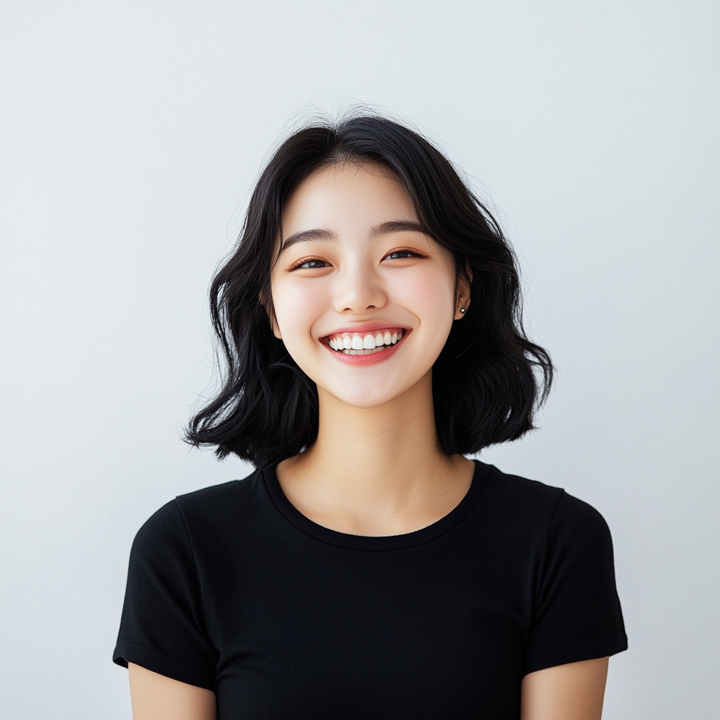 Korean woman in her 40s with confident smile.