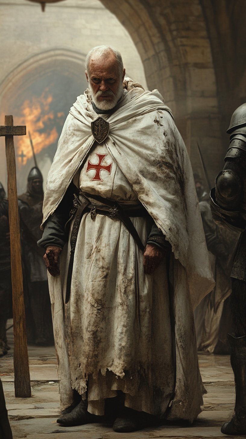 Last Templar Grand Master Awaits Fate in Shackles 