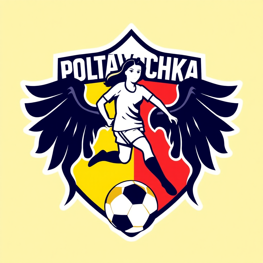 Logo for Women's Soccer Team: Poltavochka