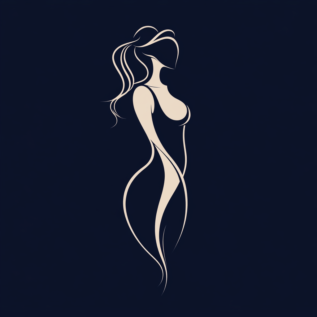 Logo for shapewear brand, Navy Shapes, elegant for women.