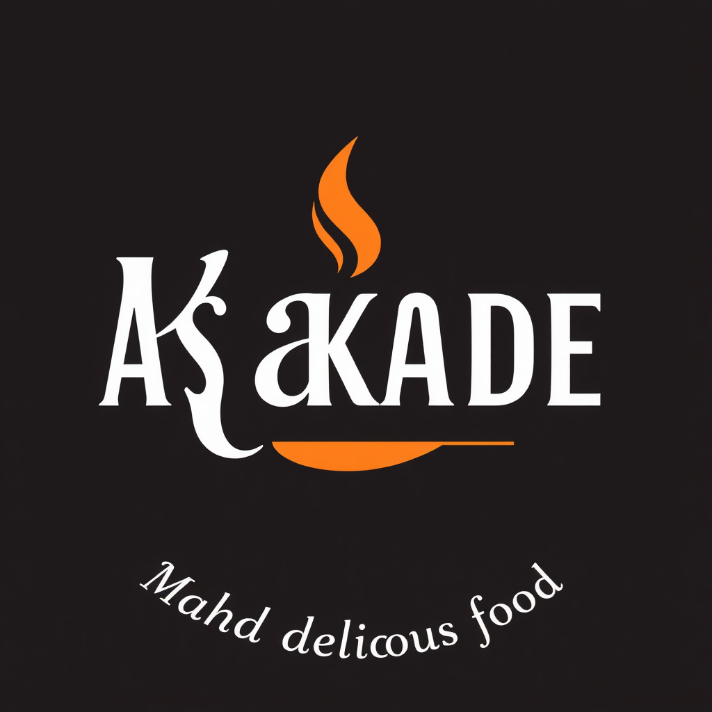 Logo of AS KADE, tasty meals.