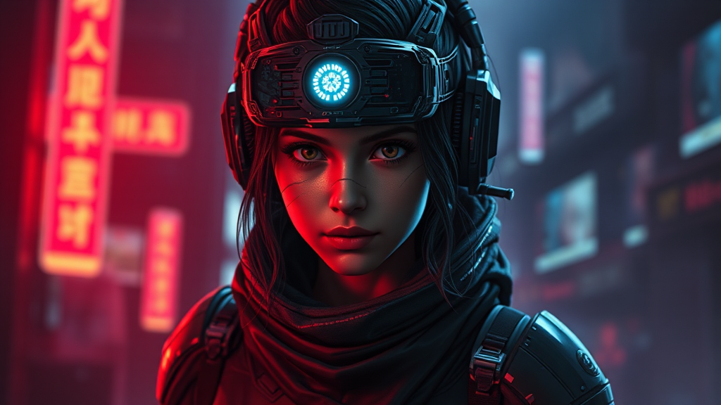 Lucy as Warrior in Cyberpunk Edge Runner