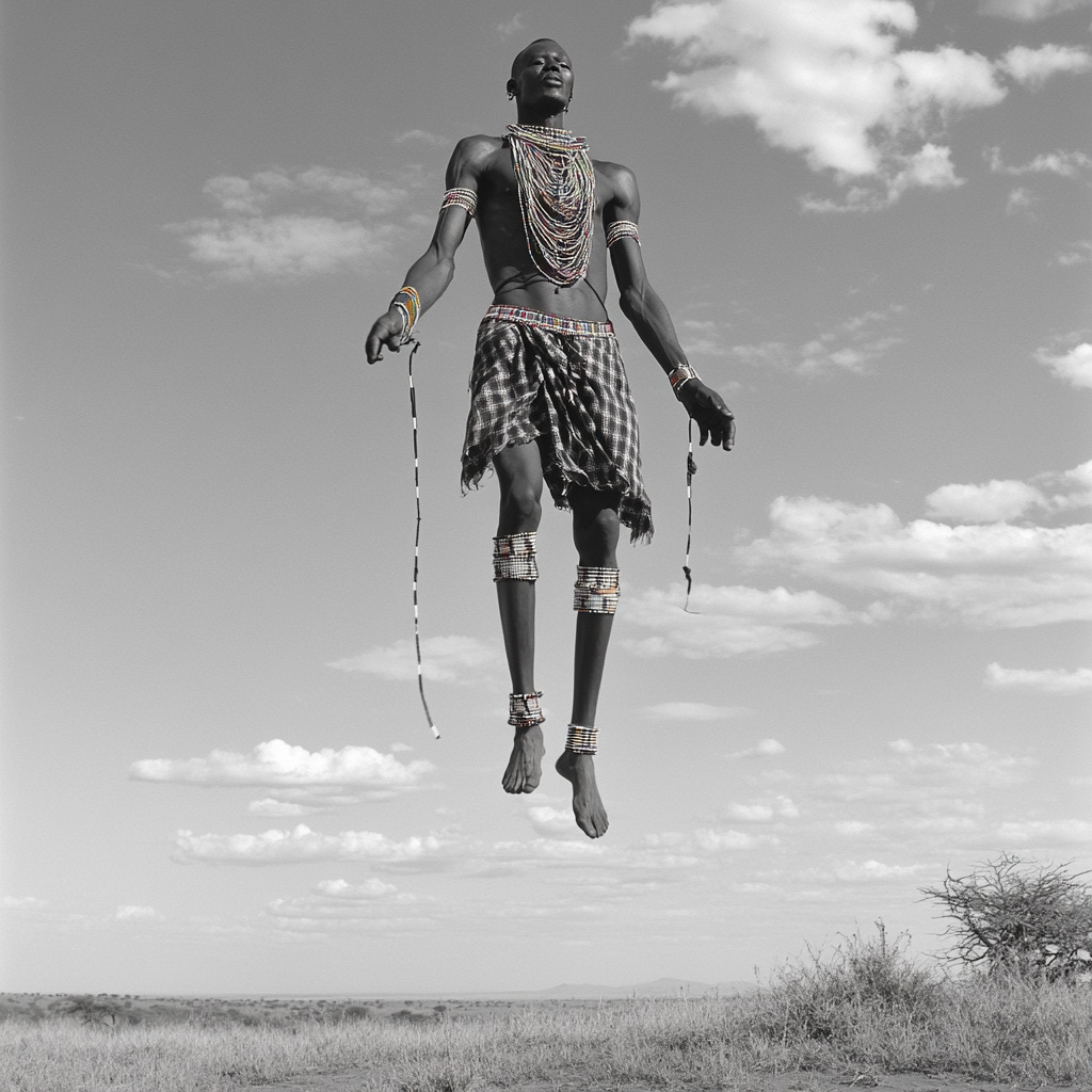 Maasai tribe's traditional dance boosts height naturally.