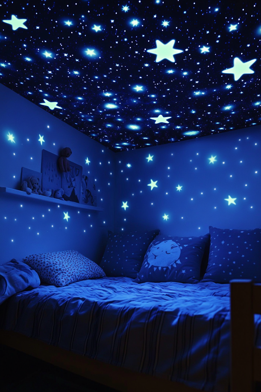 Magical Glow-in-the-Dark Stars for Enchanting Atmosphere