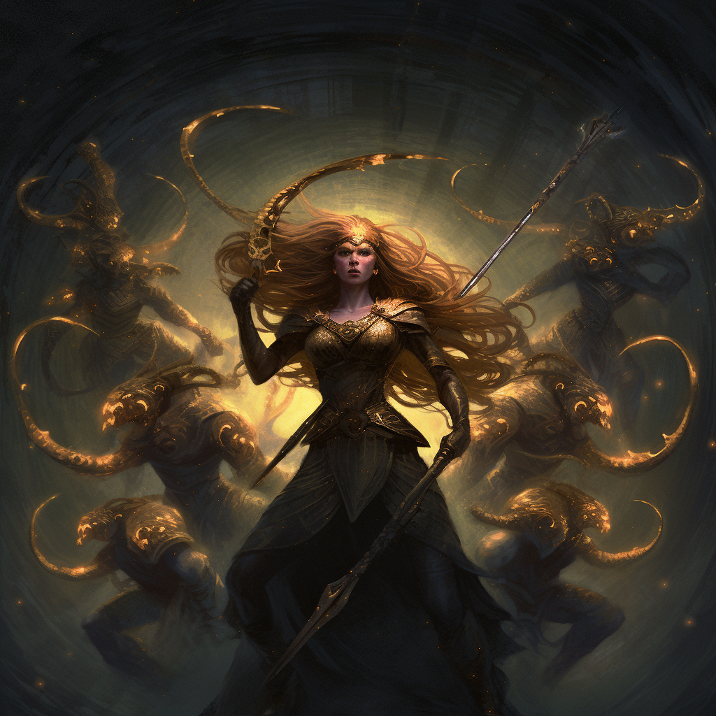 Medusa's Elite Warriors: Power of Golden Light