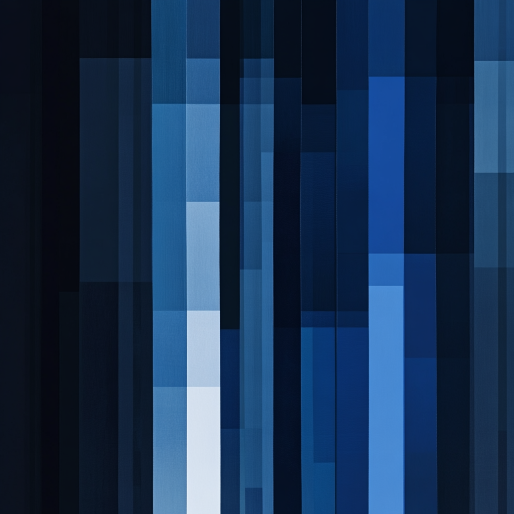 Merging intervals shown in a diagram with blue bars.