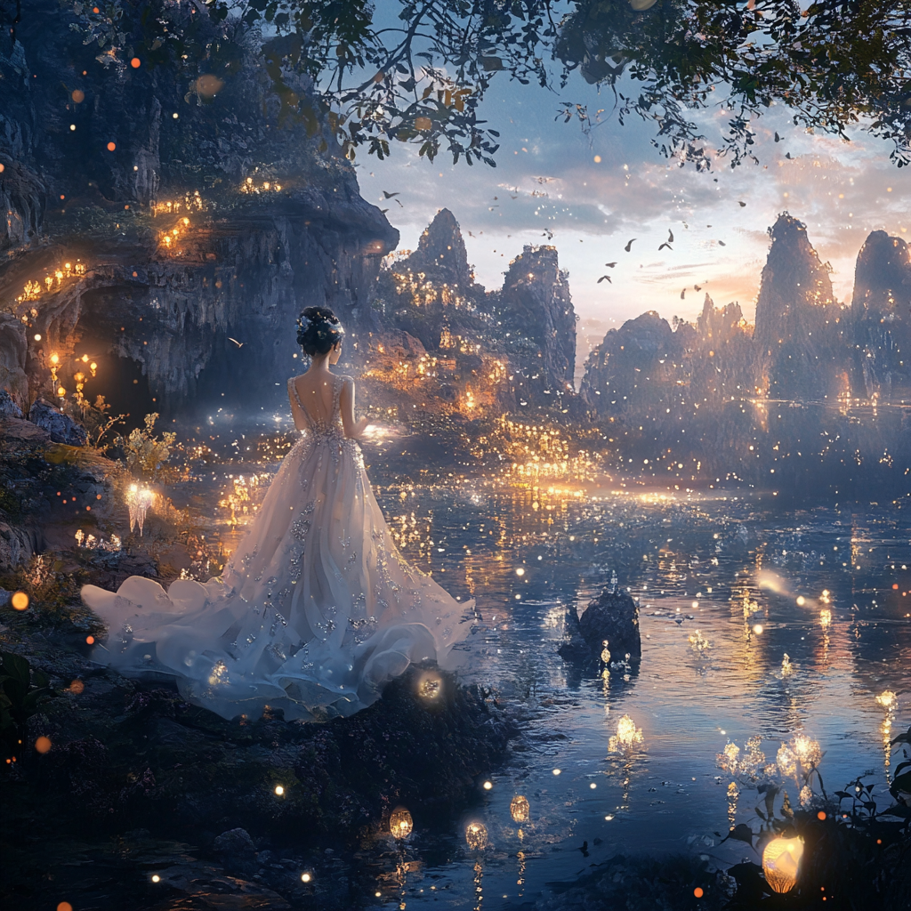 Mesmerizing scene capturing captivating beauty, featuring stunning elements.