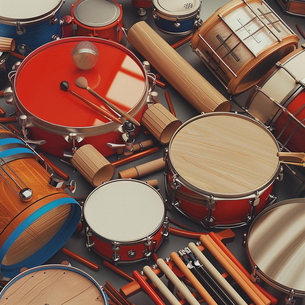 Modernes Percussion-Sound-Sample-Pack ohne Verpackung - HD-Qualität