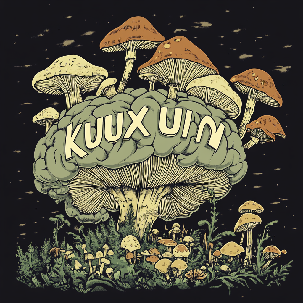 Mushroom Mind: The Magical Kuuxum Brand Logo