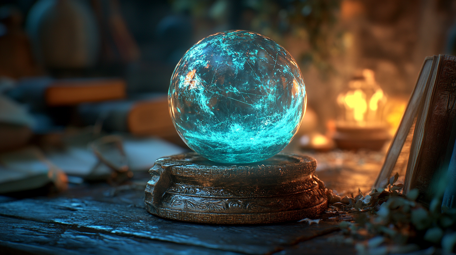 Mythical magic item with vivid 4k ultra detail.