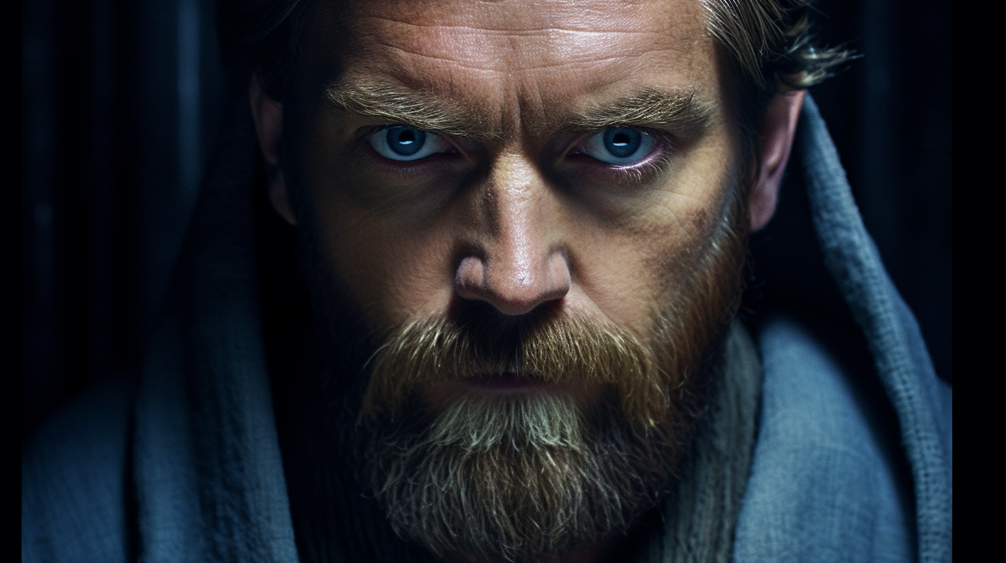 Obi-Wan Kenobi in Intense Death Stare