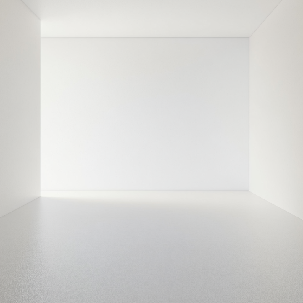 Plain white background with centered space for wallpaper display.