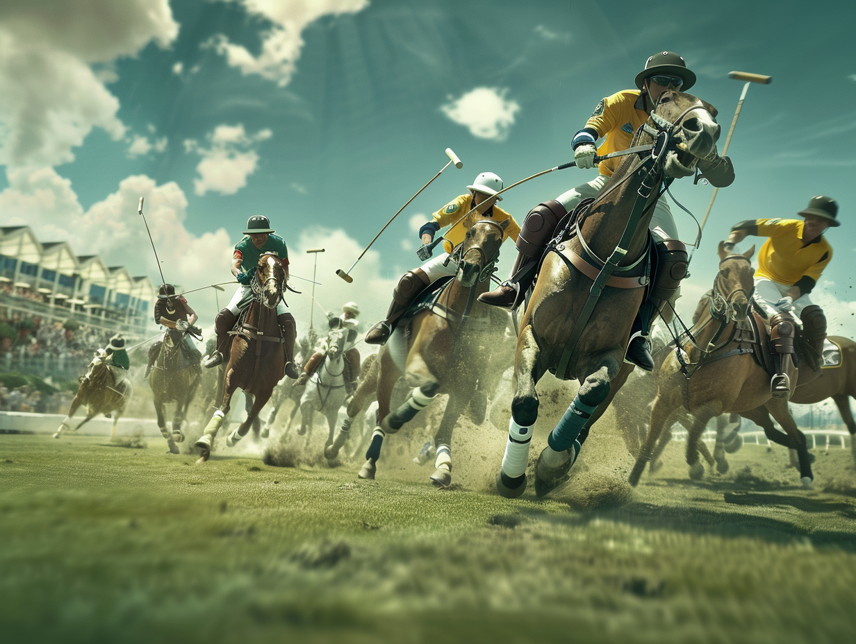 Polo Players in Action: Elegance, Energy, Tradition