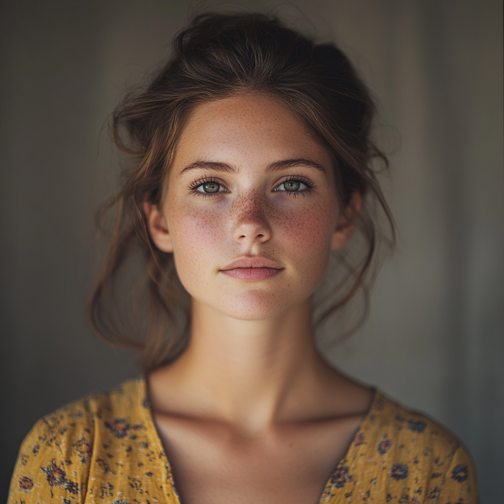 Portrait of 28-Year-Old Woman with Nikon Z7 II