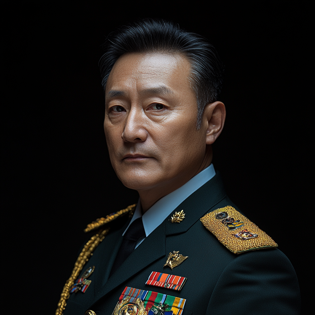 Portrait of General Ahn Jung-geun in GQ Magazine.