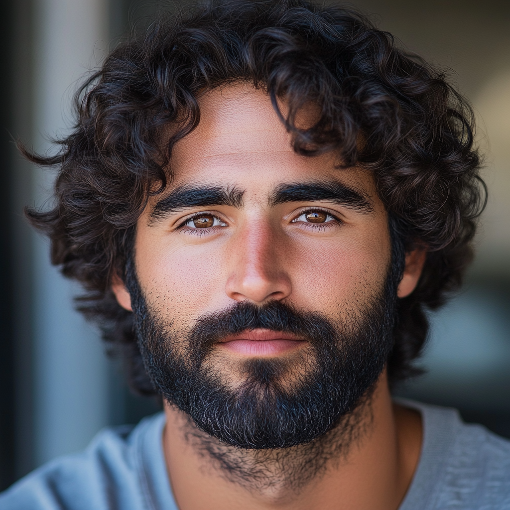 Professional headshot of Eastern Mediterranean man in office setting.