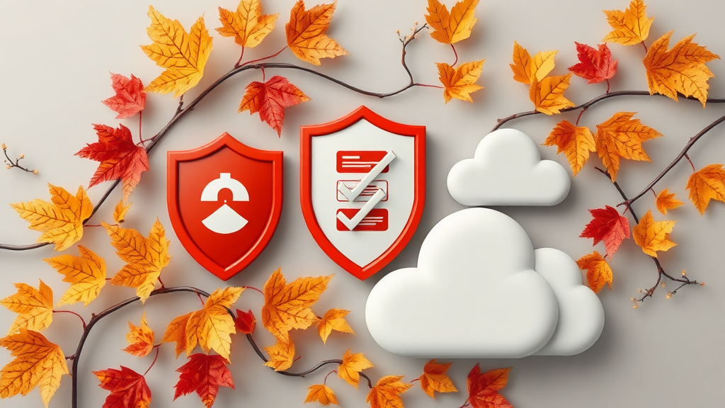 Protecting against viruses with autumn-themed technology.